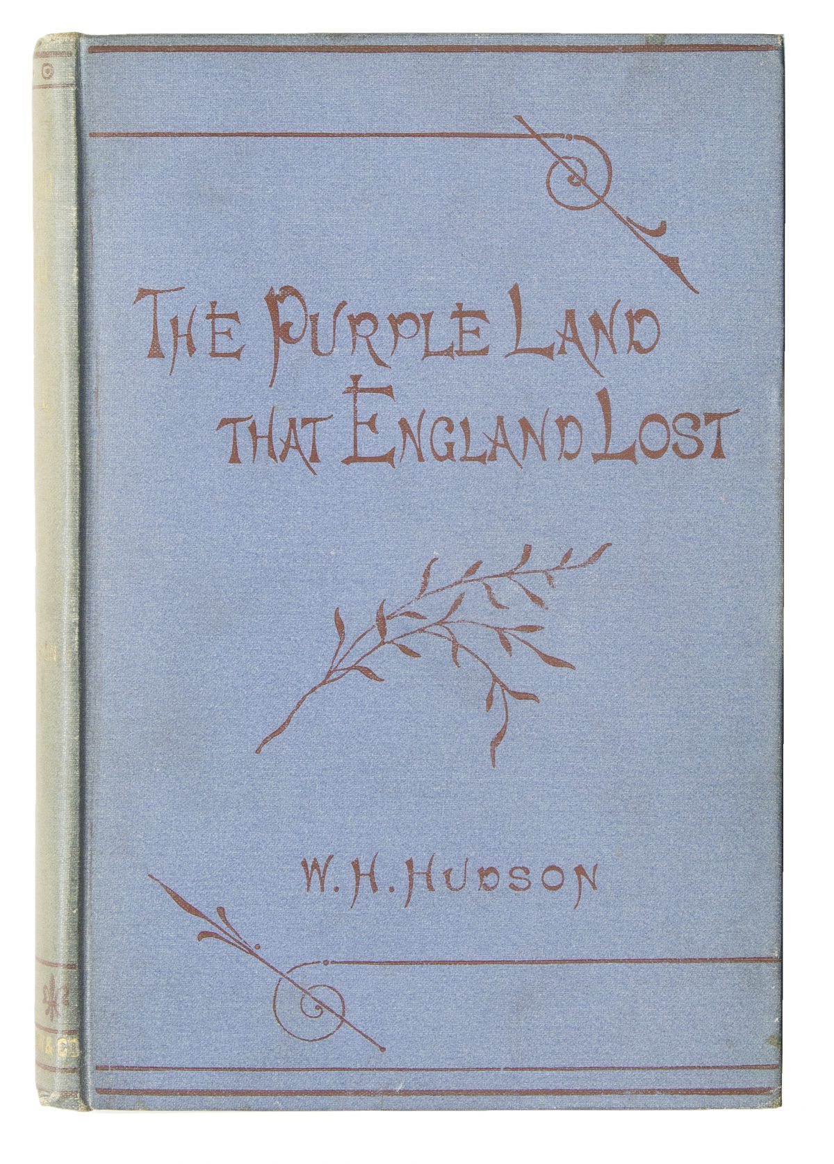 W. H. Hudson. The Purple Land. 1885. TEMPORARY CULTURE