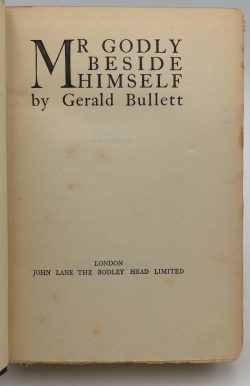 Mr. Godly beside Himself