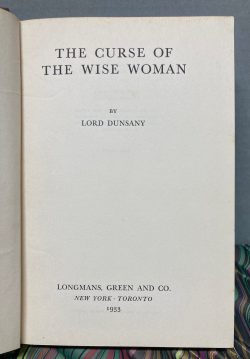 The Curse of the Wise Woman